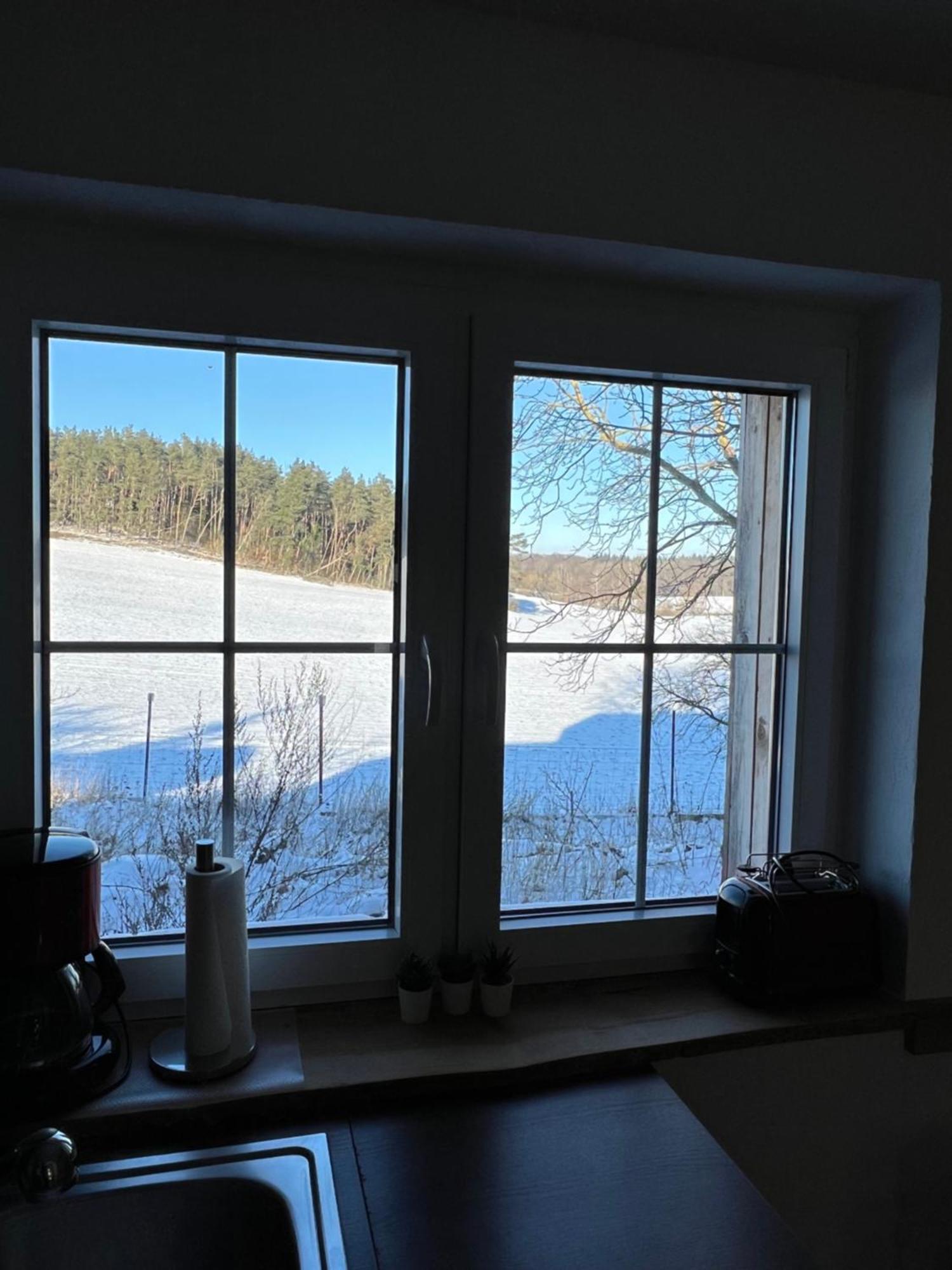 Melzower Waldhaus Montagewohnung Appartement Melzow